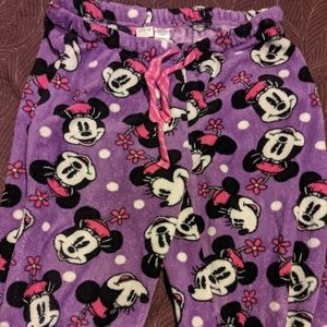 Disney purple minnie mouse pajama pants